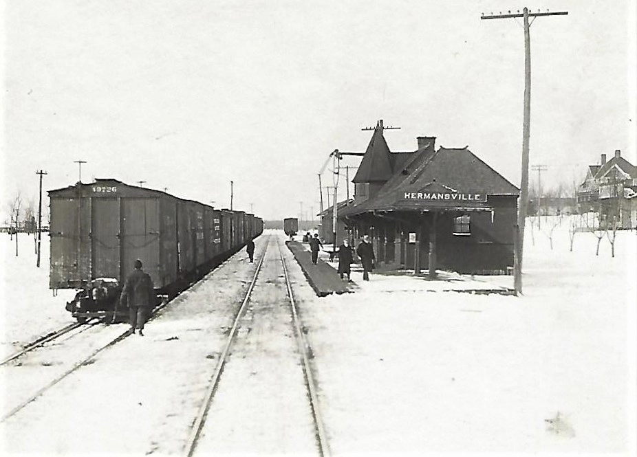 Hermansville MI Depot